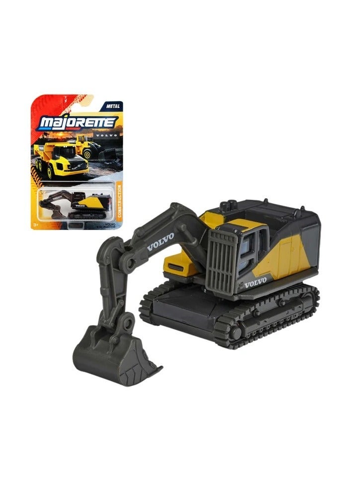 Volvo Construction Premium Die-Cast Vehicles, Assorted 6 Designs Heavy Duty Truck & Machinery Toy Set - Image 1
