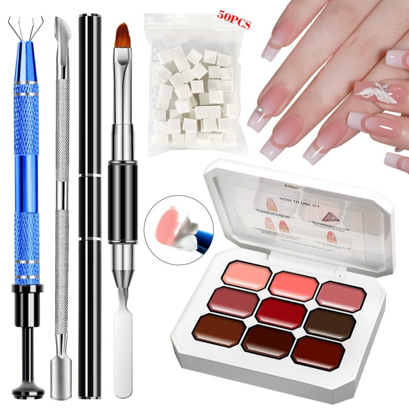 Nail patting glue+tools  ZH717-9  color - Image 1