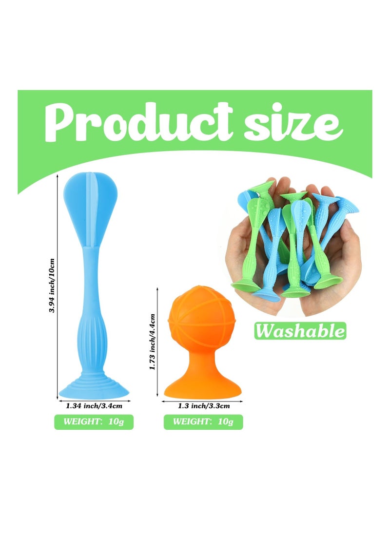 Generic - 11PCS Suction Cup Darts Silicone Dart Game Sticky Darts Set Table Dart Game Target Game Set Throwing Game Toy Sets Safe Dart Set Family Dart Game Sticky Game Toys for Adults Indoor Outdoor Game Sports - Image 1