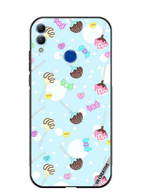 Protective Case Cover For Honor 10 Lite Mix Pattern Design Multicolour