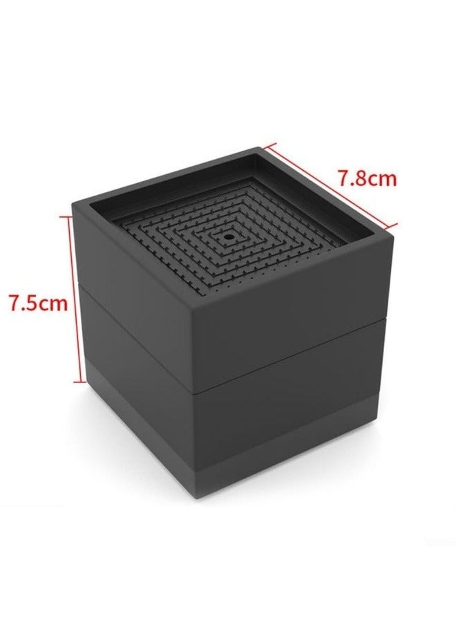 Generic - 4Pcs Bed Foot Booster,Furniture Risers,Sofa Floor Protector,Adjustable Furniture Bed Lift Duty,Furniture Legs Lifters,Couch Lifts for Sofa Supports, Black - Image 1