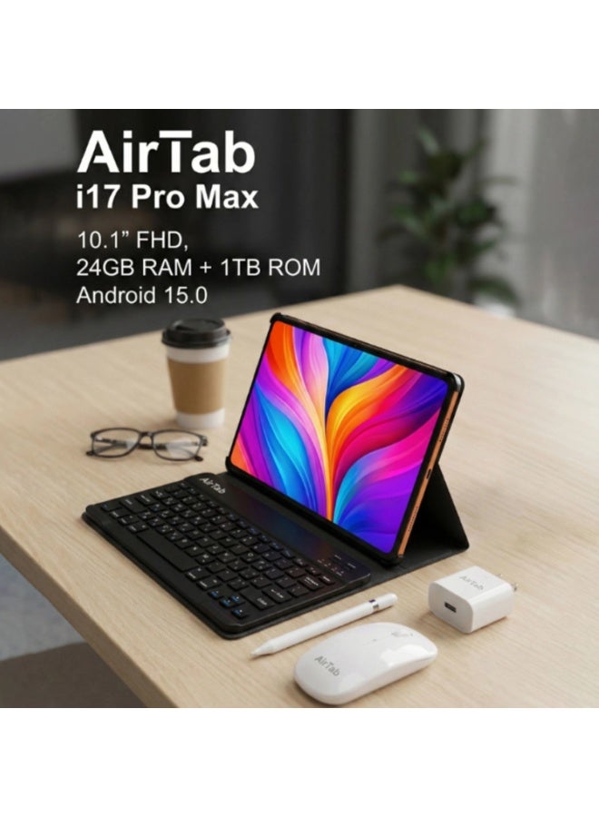 AIR TAB New dual-SIM 5G/4G business tablet with MTK octa-core processor, Wi-Fi, 24GB q+ 1TB memory, running Android 15 - Image 2