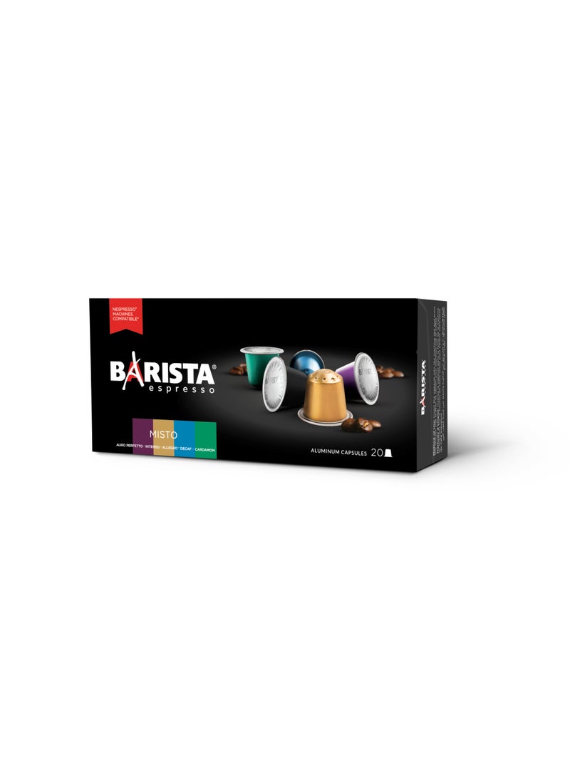 Barista Capsules Misto 20x6g