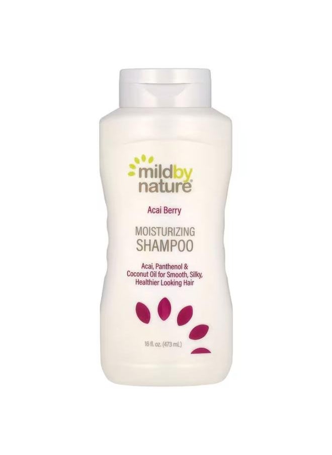 mild by Nature - Mild By Nature Acai Berry Moisturizing Shampoo 16 fl oz 473 ml - Image 1