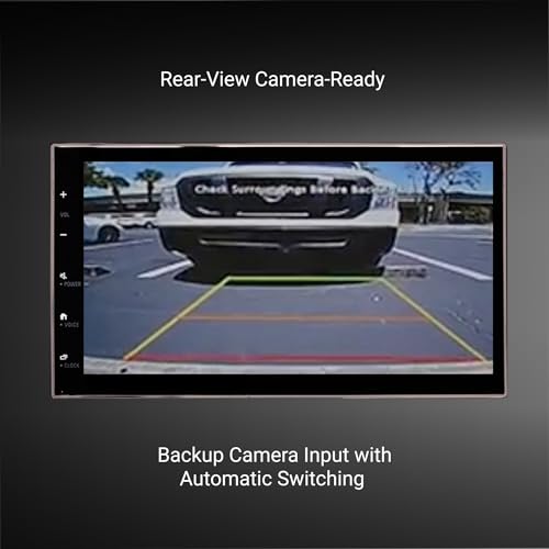 STINGER 6.8” Double Din Car Stereo Silverado, Sierra, Tahoe, Suburban, Yukon Radio, Android Auto, Certified Apple CarPlay, Bluetooth, Steering Wheel Controls, Complete Kit (2003-2006) | Designed in USA - Image 4
