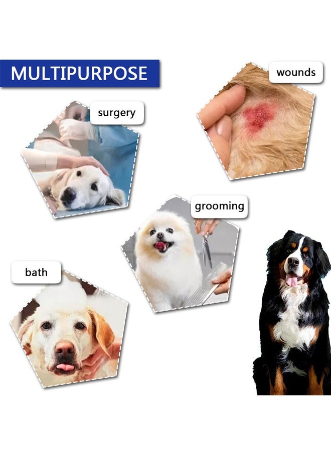 GUSGU - Dog Cone Collar for Dog After Surgery, Adjustable Dog Recovery Cone Collar for Large Medium Small Dogs, Prevent Pet Puppy Bite Licking Scratching Touching, Help Dog Healing from Wound M - Image 1