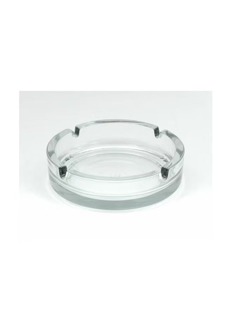 Round Shaped Ashtray Clear 11cm