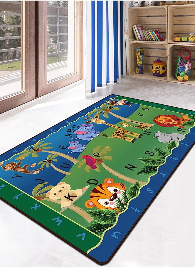 Animal Pattern Kids Room Rug Multicolour 50 x 80centimeter - pzsku/Z13B66085DC57E30D419BZ/45/_/1694245026/3ca42f20-9191-4248-be93-3c4fb7984ebc