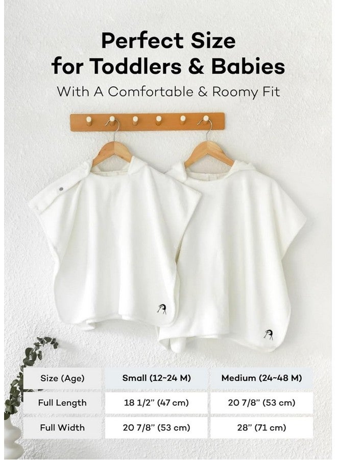 Konny Baby Hooded Towel: Rayon from Bamboo Cotton Baby Towel Hooded Poncho, Oeko-TEX, Ultra Soft & Quick-Dry, Girls, Babies, Newborn Boys, Toddler (Beige, Small) - Image 5