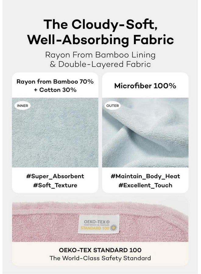 Konny Baby Hooded Towel: Rayon from Bamboo Cotton Baby Towel Hooded Poncho, Oeko-TEX, Ultra Soft & Quick-Dry, Girls, Babies, Newborn Boys, Toddler (Beige, Small) - Image 3