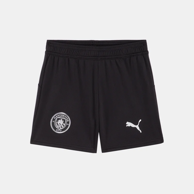 PUMA Kids' Manchester City 25/26 Home Replica Football Shorts