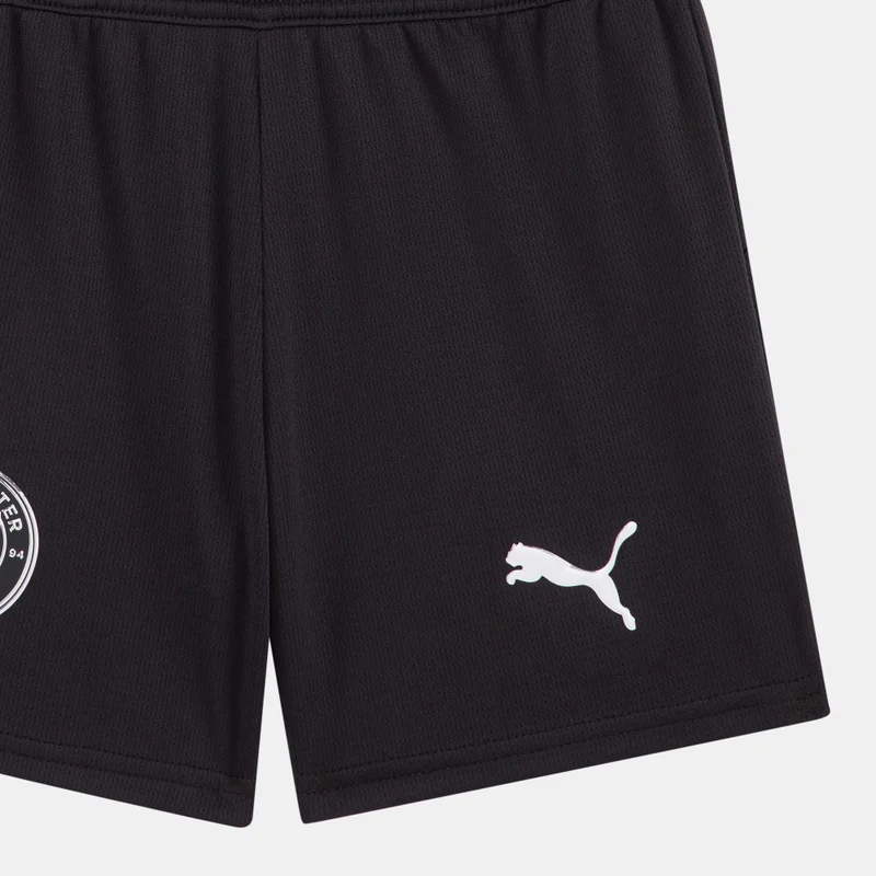 PUMA Kids' Manchester City 25/26 Home Replica Football Shorts