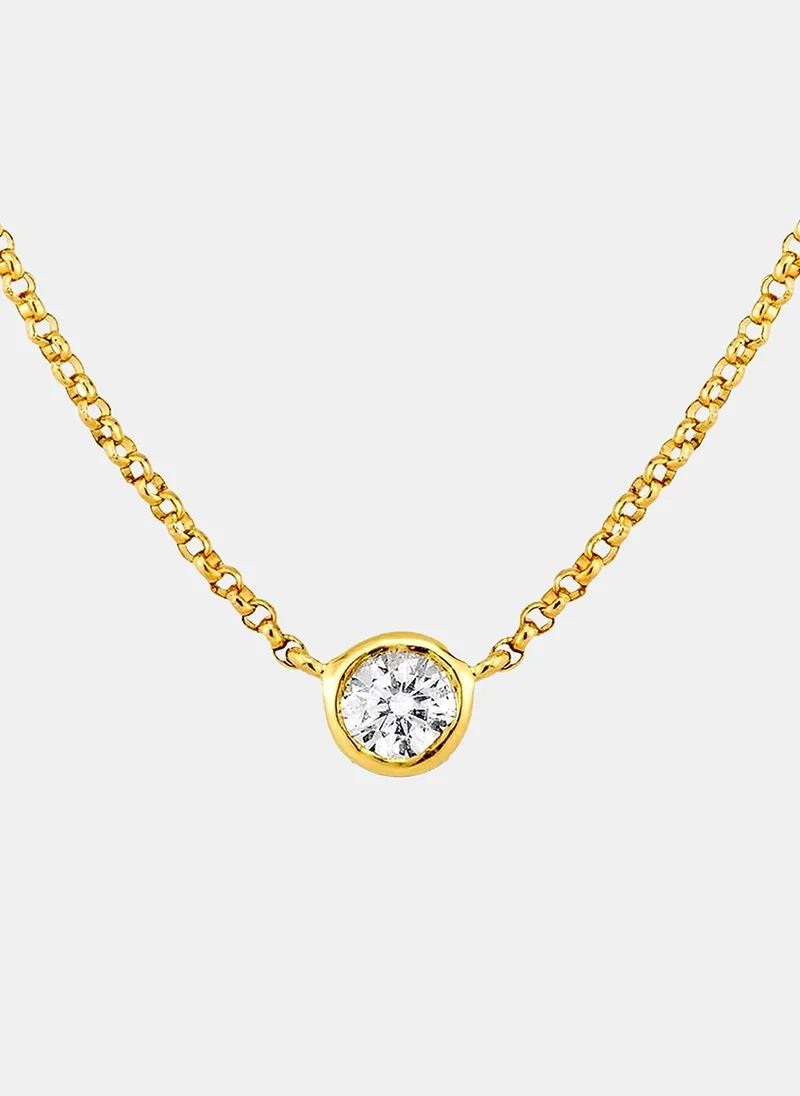 Liu Jo Necklace with rhinestone round cut element