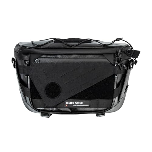 VSGO Black Snipe Pro 7-9L Expandable Camera Sling Bag – Waterproof Techwear Fabric, Anti-Twist, Modular Dividers & Tripod Holder, Lightweight Professional Camera Bag - Image 1