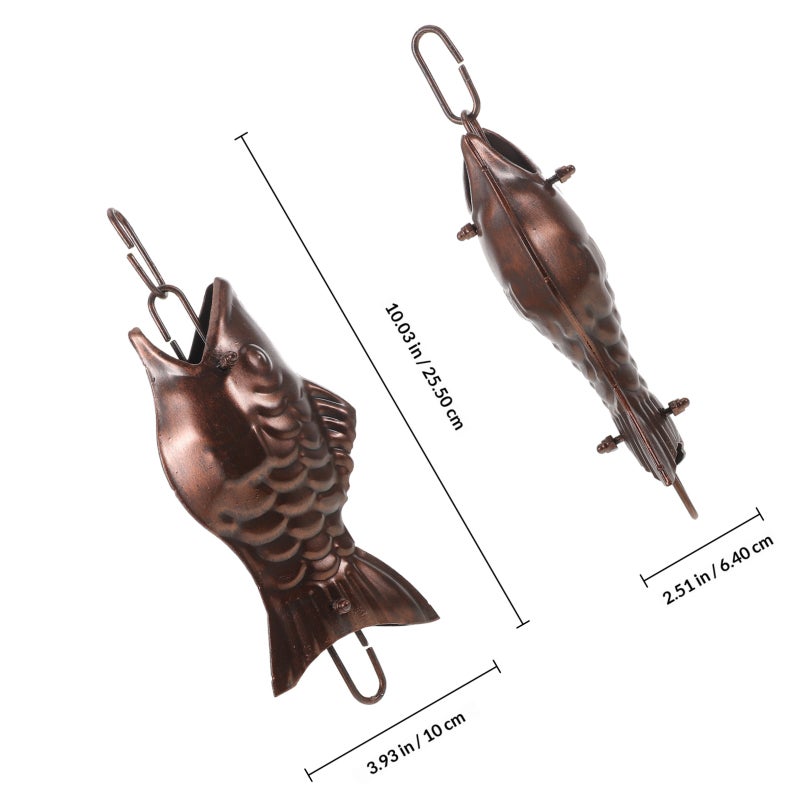 Unique Rain Chain Practical Rain Chain Gutter Rain Chain Hanging Decor Garden Porch Gutters Rain Chain - Image 2