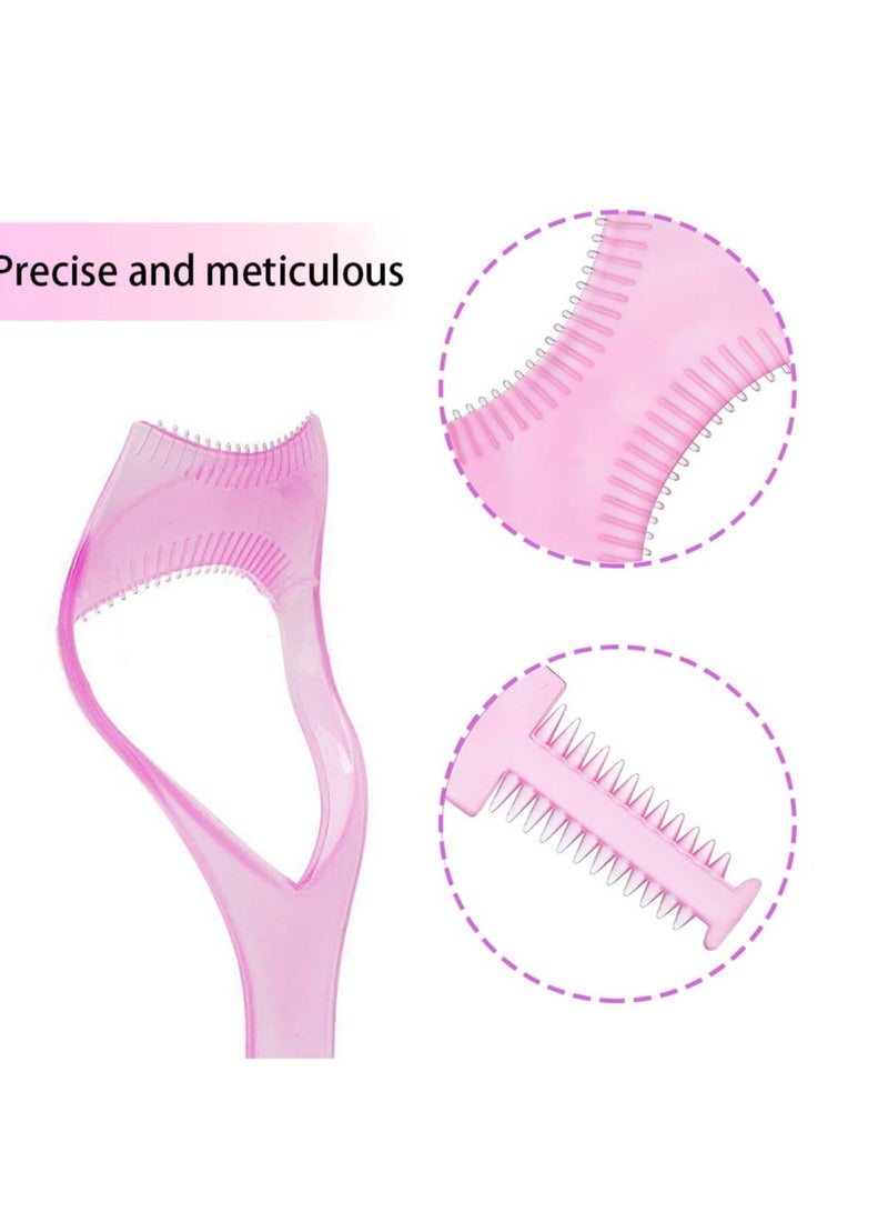 Goolsky أداة حماية الرموش ماسكارا شيلد غارد 1 قطعة، أداة تطبيق ماسكارا للرموش، حارس الرموش التجميلية، أداة الرموش 3 في 1 لأداة تطبيق الماسكارا العلوية والسفلية - Image 2