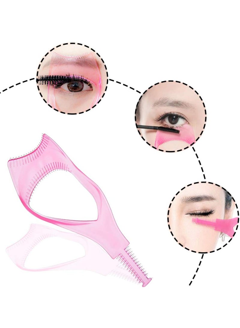 Goolsky أداة حماية الرموش ماسكارا شيلد غارد 1 قطعة، أداة تطبيق ماسكارا للرموش، حارس الرموش التجميلية، أداة الرموش 3 في 1 لأداة تطبيق الماسكارا العلوية والسفلية - Image 3