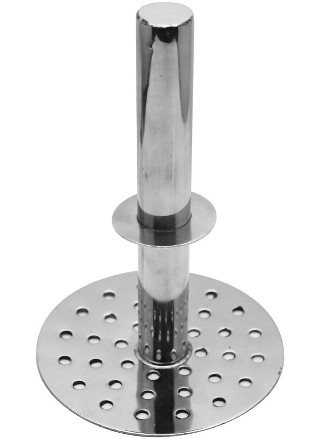 RAJ RAJ STEEL POTATO MASHER PIPE HANDLE, RRG010, 5", POTATO MASHER, VEGETABLE MASHER, BHAJI MASHER  - Image 1