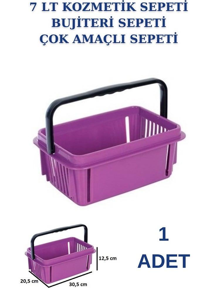 Manken İstanbul Model Istanbul 7 Liter Cosmetics Basket Bijouterie Basket Stationery Basket Hardware Basket  - Image 1