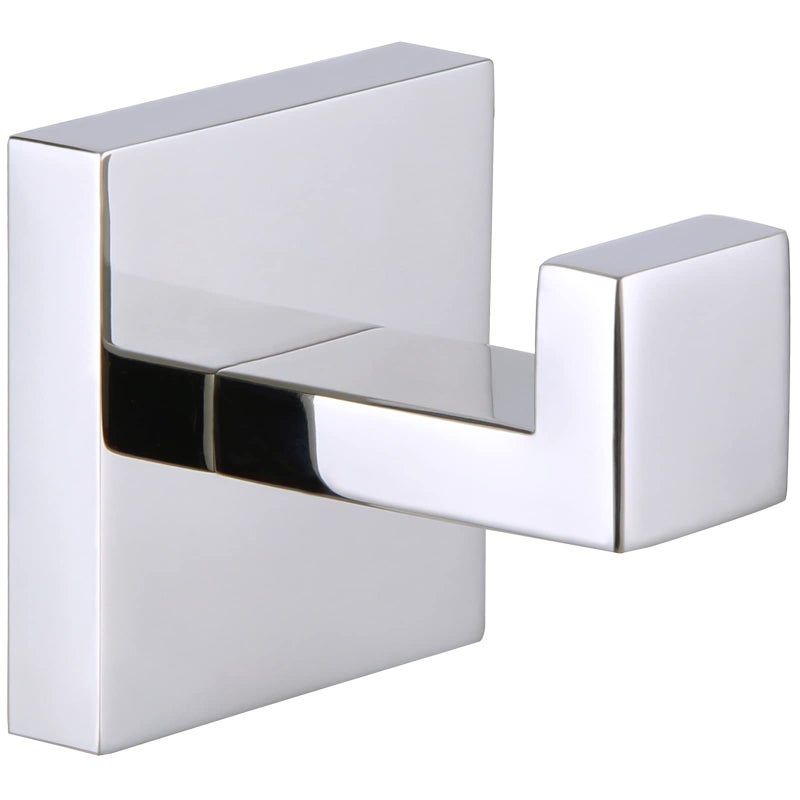 Angle Simple Towel Hook for Bathroom SUS 304 Stainless Steel Shower Bath Towel Robe Hanger Wall Coat Hook Polished Chrome
