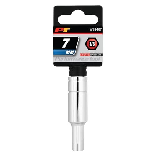 Performance Tool W38407 3/8-Inch Drive 6-Point Socket, 7mm - Image 2