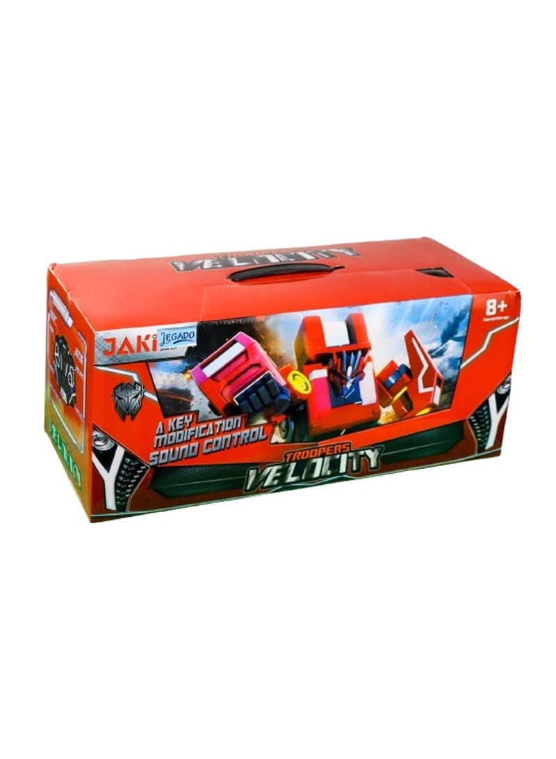 Transformer Fire Truck into Robot with Remote Control - JQ6608 - Image 1