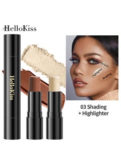 2 in 1 Contouring Stick Highlighter & Shading-Contour Stick Makeup Bronzer Stick Face Makeup Wonder Stick Face Brightens and Shades Pencil #03 - pzsku/Z13B7969F9D167FEC3FA4Z/45/_/1735991377/f2f8c6b1-5367-426a-a0fd-2dc0dd112e62