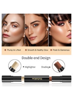 2 in 1 Contouring Stick Highlighter & Shading-Contour Stick Makeup Bronzer Stick Face Makeup Wonder Stick Face Brightens and Shades Pencil #03 - pzsku/Z13B7969F9D167FEC3FA4Z/45/_/1735991392/015458b3-6a09-4f70-9e63-1feb263a0f66