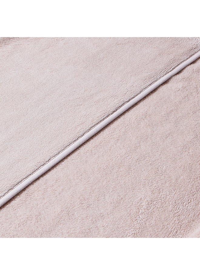 Tela Bathrobe Made of Coral Fleece Material Available in Different Sizes - Beige  - Image 5