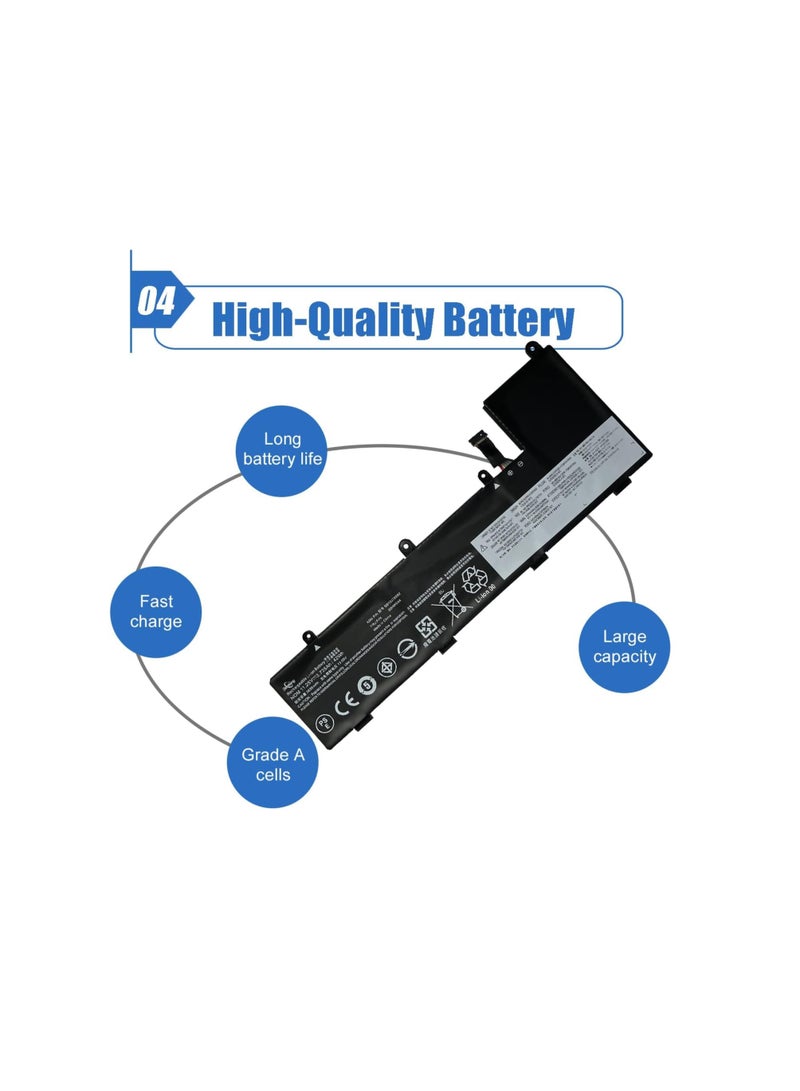 Terabyte 00HW043 00HW044 Battery for Lenovo ThinkPad Yoga 11E 3rd Gen 11E 20G8-S03400 20GA Series SB10J78991 SB10J78992 00HW042 SB10J7899 11.25V 42Wh/3735mAh - Image 2