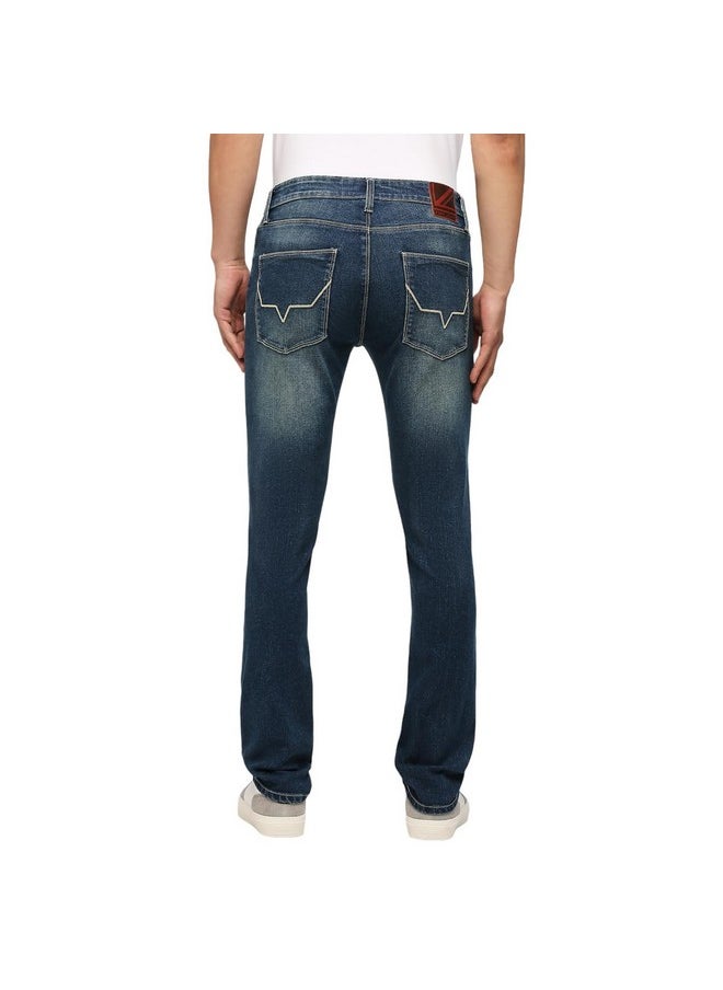 Pepe Jeans - Pepe Jeans Men's Slim Jeans (PM207417Q033_Tinted Dark Used Blue - Image 1