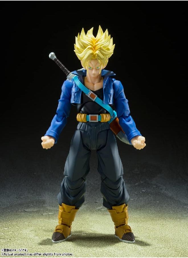 Tamashii Nations - TAMASHII NATIONS - Dragon Ball Z - Super Saiyan Trunks - The Boy from The Future -, Bandai Spirits S.H.Figuarts Action Figure - Image 1