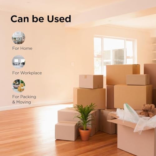 Kuber Industries Corrugated Box | 3 Ply Corrugated Packing Box | Corrugated for Shipping | Corrugated for Courier & Goods Transportation | Packing Storage Box | 50 Pcs Set | P02 | Brown - Image 5