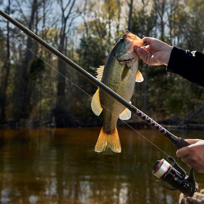 Kastking Brutus Spinning Rods & Casting Fishing Rods, Brute Tuff Composite Graphite & Glass Blanks, Stainless Steel Line Guides w/Zirconium Oxide Rings Tip Top, Chartreuse Strike Tip - Image 2