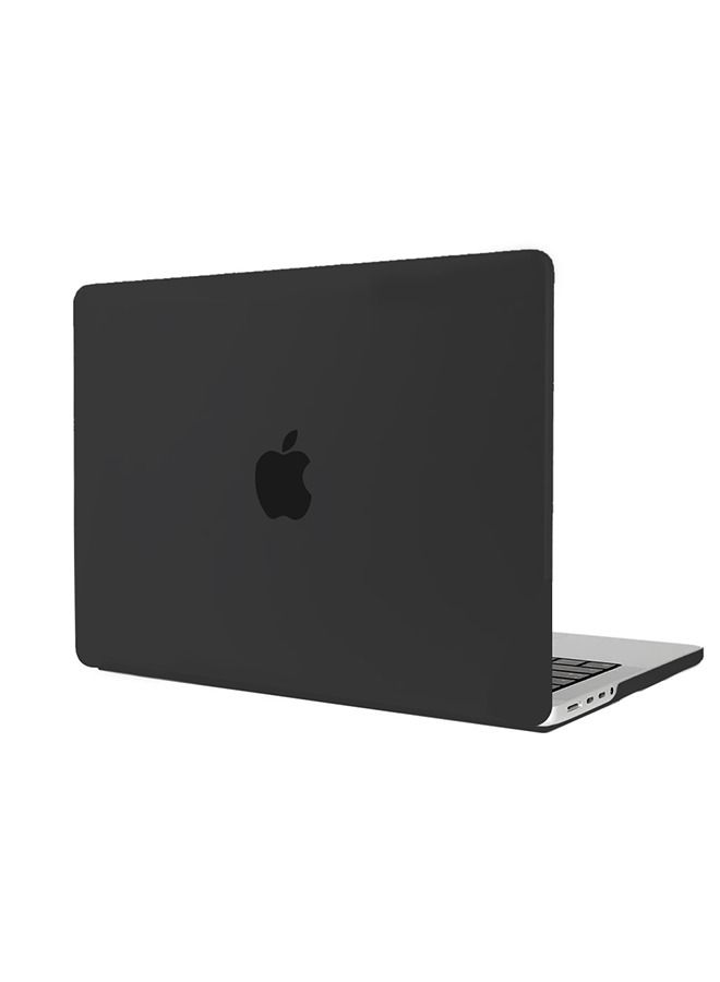 O Ozone Matte Case Compatible for MacBook Pro 16 inch Case A2485 Hard Shell Cover for 2021 MacBook Pro 16.2 - Black  - Image 1