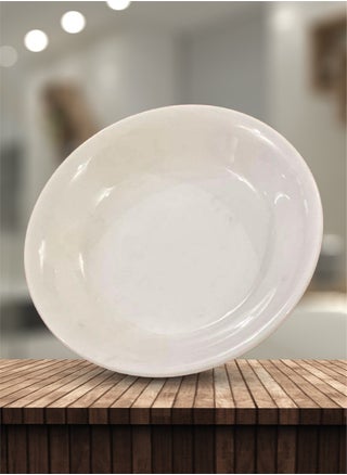 Flat white side serving platter is easy to store, durable, break-resistant and dishwasher safe. - pzsku/Z13B7DFFABB906DF935F6Z/45/_/1726044255/dd91aa6d-c018-476d-b69b-70bf6e95a149
