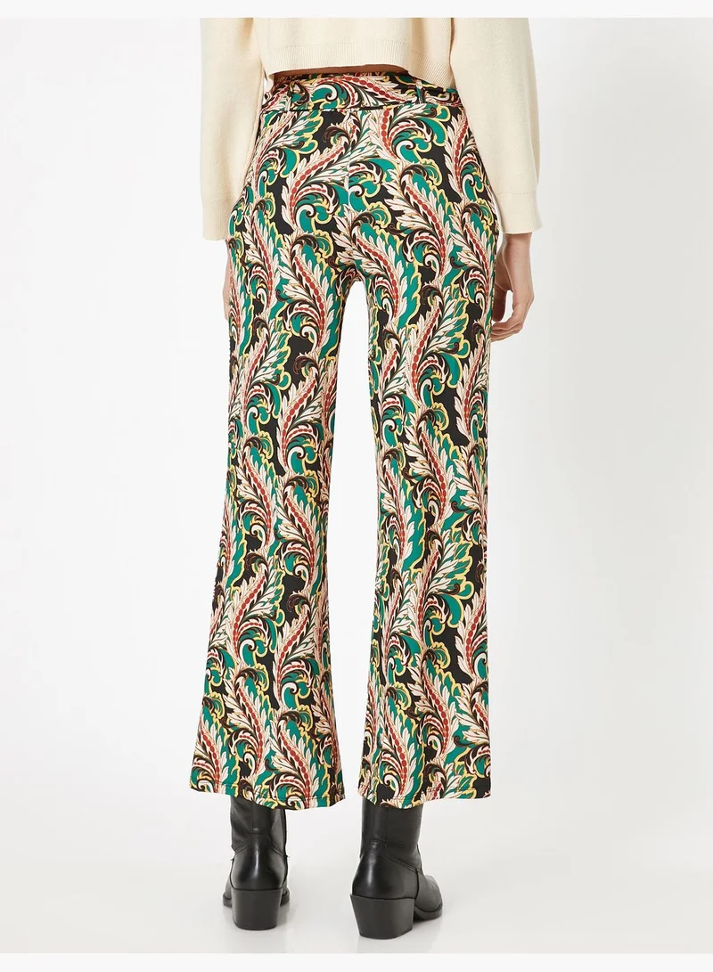 KOTON Patterned Trousers