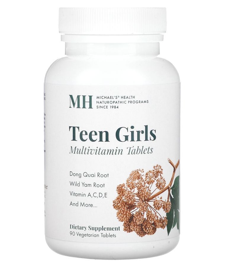 MICHAEL'S Teen Girls Tabs Multivitamin 90 Vegetarian Tablets