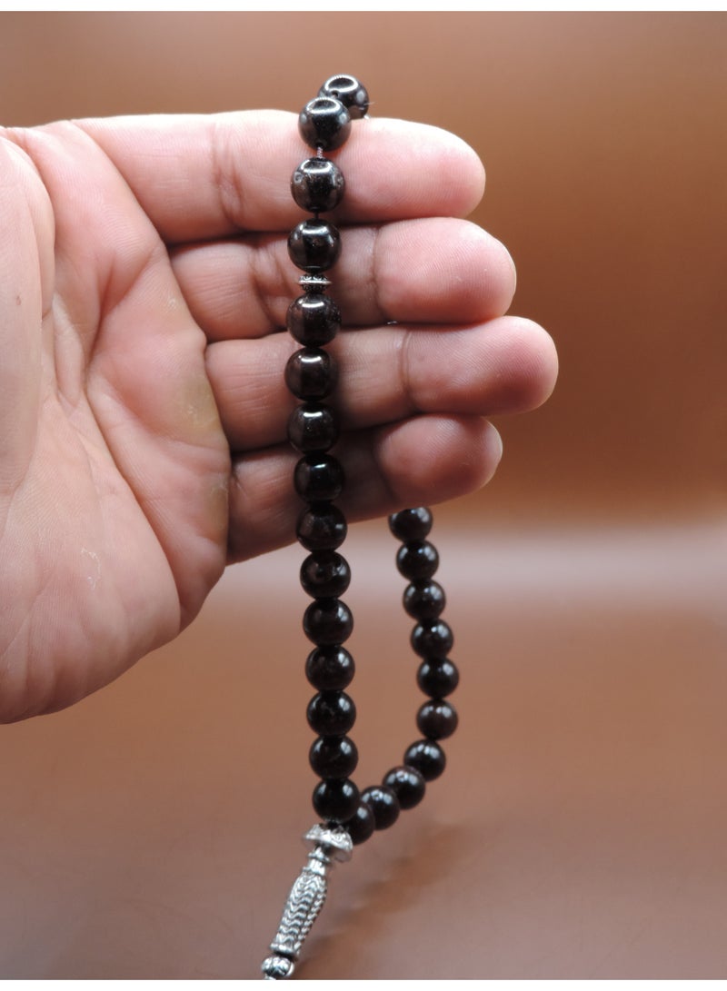 Kamins Collection Garnet Stone Tasbih - Image 2