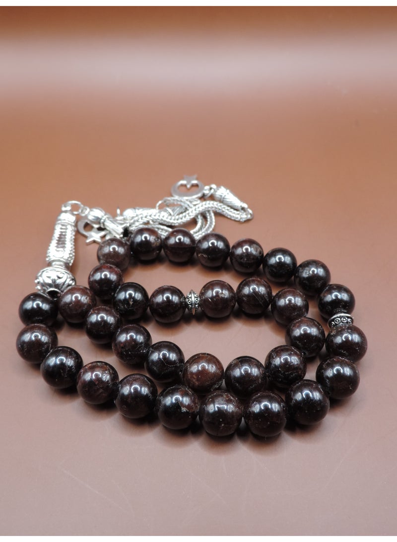 Kamins Collection Garnet Stone Tasbih - Image 3