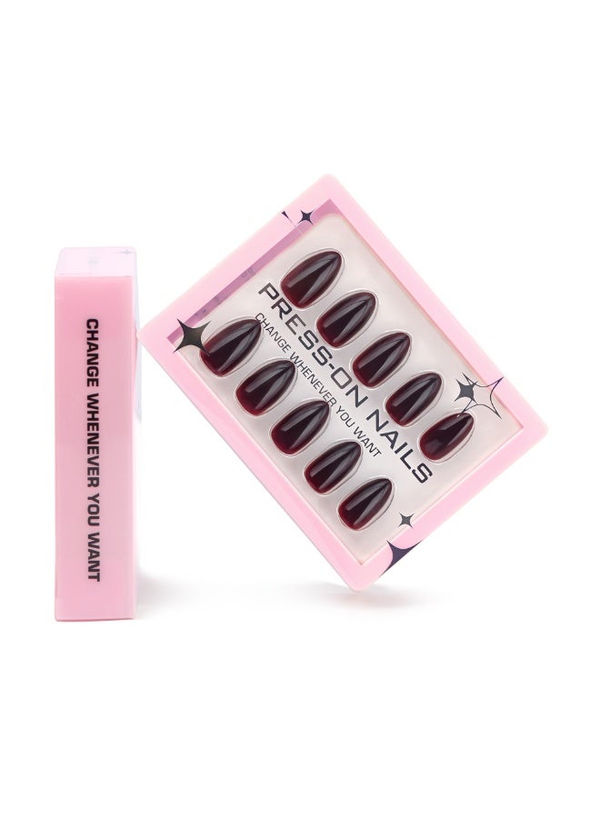 Remy Belle 30 قطعة أظافر لاصقة تشمل الغراء، مبرد أظافر، دافع جلد الأظافر - Image 3