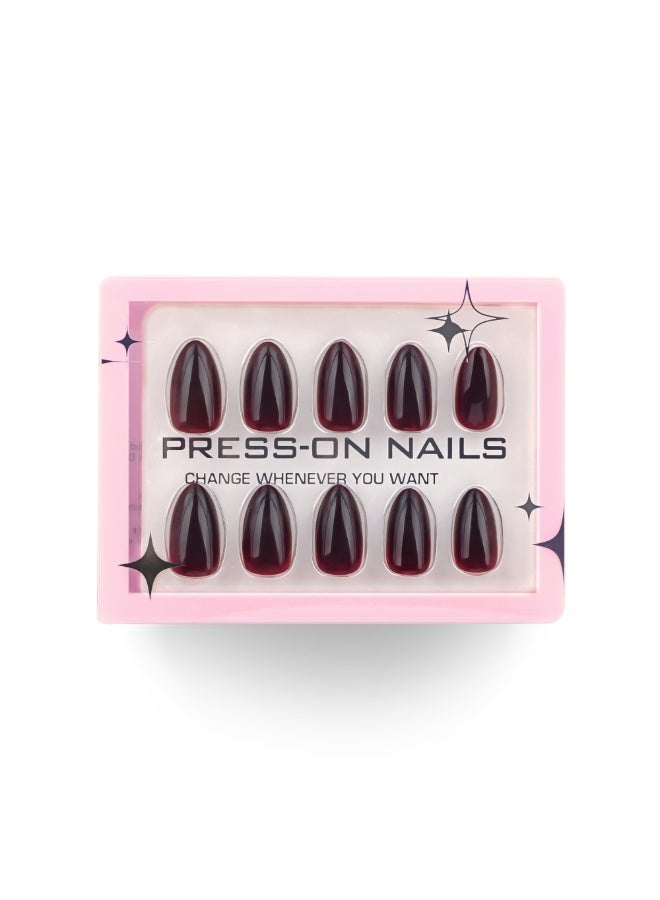 Remy Belle 30 قطعة أظافر لاصقة تشمل الغراء، مبرد أظافر، دافع جلد الأظافر - Image 4