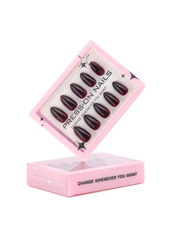 Remy Belle 30 قطعة أظافر لاصقة تشمل الغراء، مبرد أظافر، دافع جلد الأظافر - Image 5