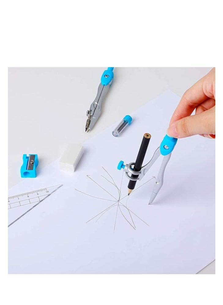 Hauser Germany - HAUSER GEO-MATRIX Mathematical Drawing Instruments Color May Vary - Image 1