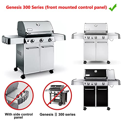 GasSaf 17.5" Set of 5 Stainless Steel Flavorizer Bars Replacement for Weber Genesis 300,E310,S310,E330,EP310,EP320,EP330,S310,S330 Series Grill(17.5" x 2.25" x 2.375") - Image 4
