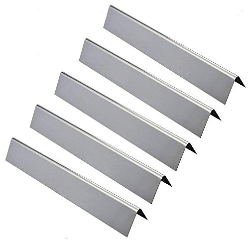 GasSaf 17.5" Set of 5 Stainless Steel Flavorizer Bars Replacement for Weber Genesis 300,E310,S310,E330,EP310,EP320,EP330,S310,S330 Series Grill(17.5" x 2.25" x 2.375") - Image 1