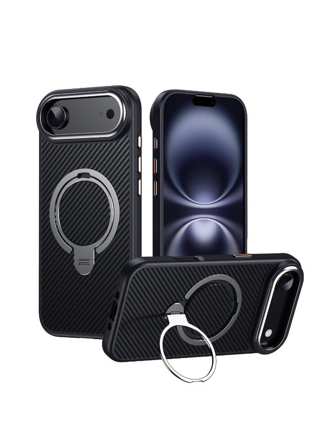 general iPhone AIR Case with MagSafe Magnetic Stand Drop-proof Case Precision Fit Wireless Charging Compatible Fingerprint-Resistant  Durable