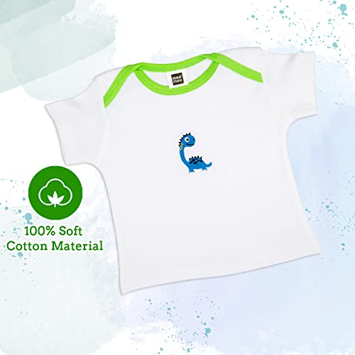 Mee Mee New Born Baby Gift Set | Soft Cotton Clothing Essentials for Infants/Baby Girls, Boys | Baby Shower Clothing Hamper (5 Pieces, Green)| Ideal Gift for New Born Baby - Image 4