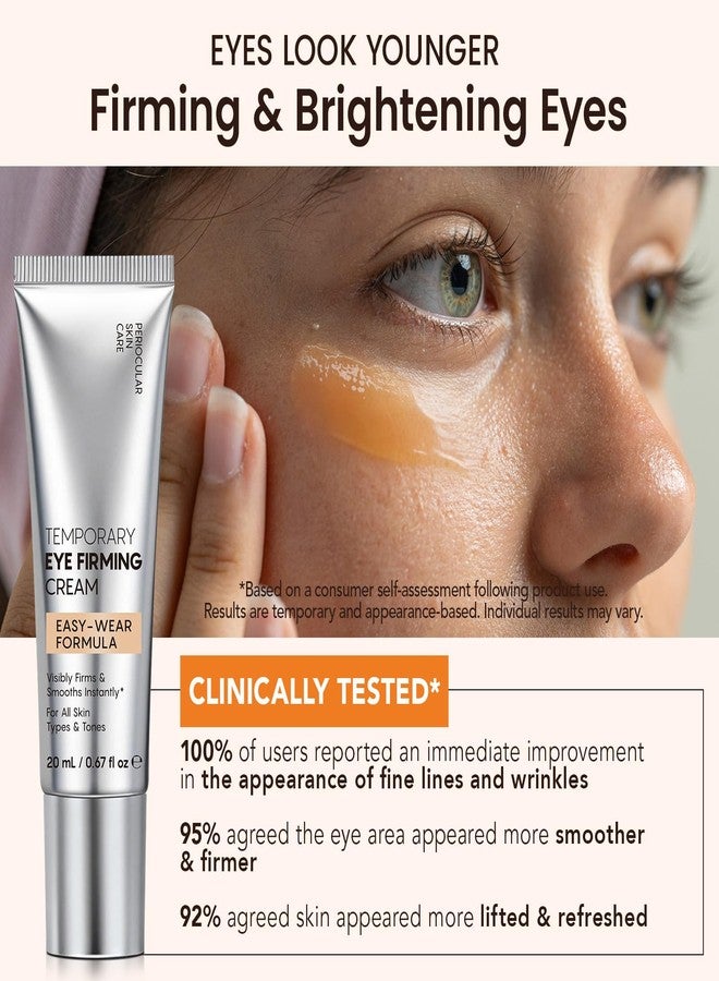 Moulis Instant Eye Tightener Cream for Under Eye Bags, Temporary Under Eye Firming for Puffiness & Fine Lines, Fast-Acting, All Skin Types, Makeup Friendly Eye Rescue for All Occasions - Image 4