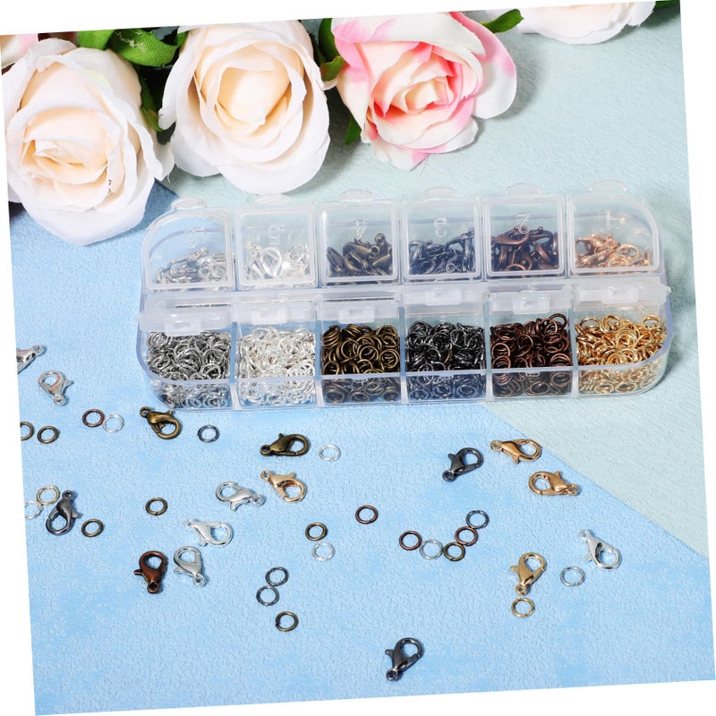 Jewelry Making Kit with Lobster Clasp Jump Rings Necklace Closures DIY Craft Materials - Image 4